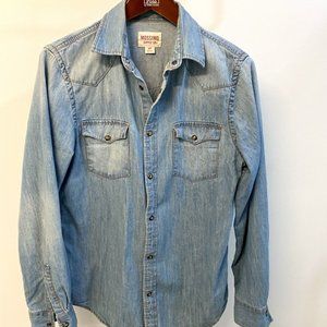 Mossimo Denim Western Button up Shirt